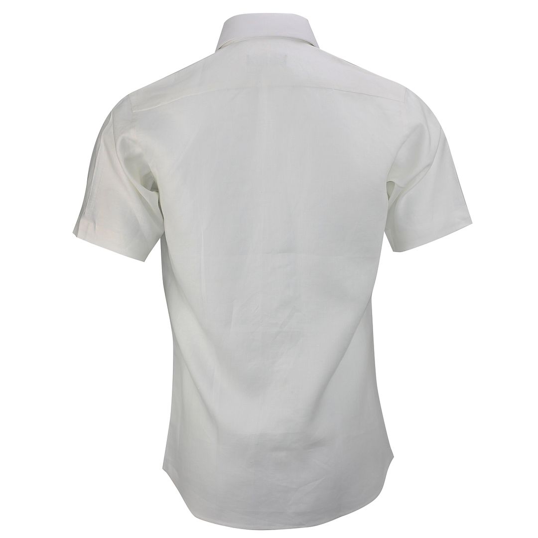 mens linen shirts short sleeve uk